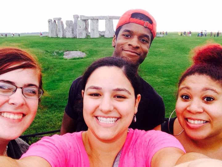 Stonehenge with roommates (Thanks Sam for the picture)